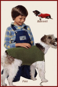 manteau chien en laine
